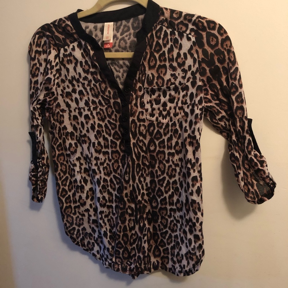 Leopard Long Sleeve Top